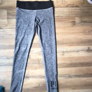 Pink/ Victoria Secret gray leggings size XS